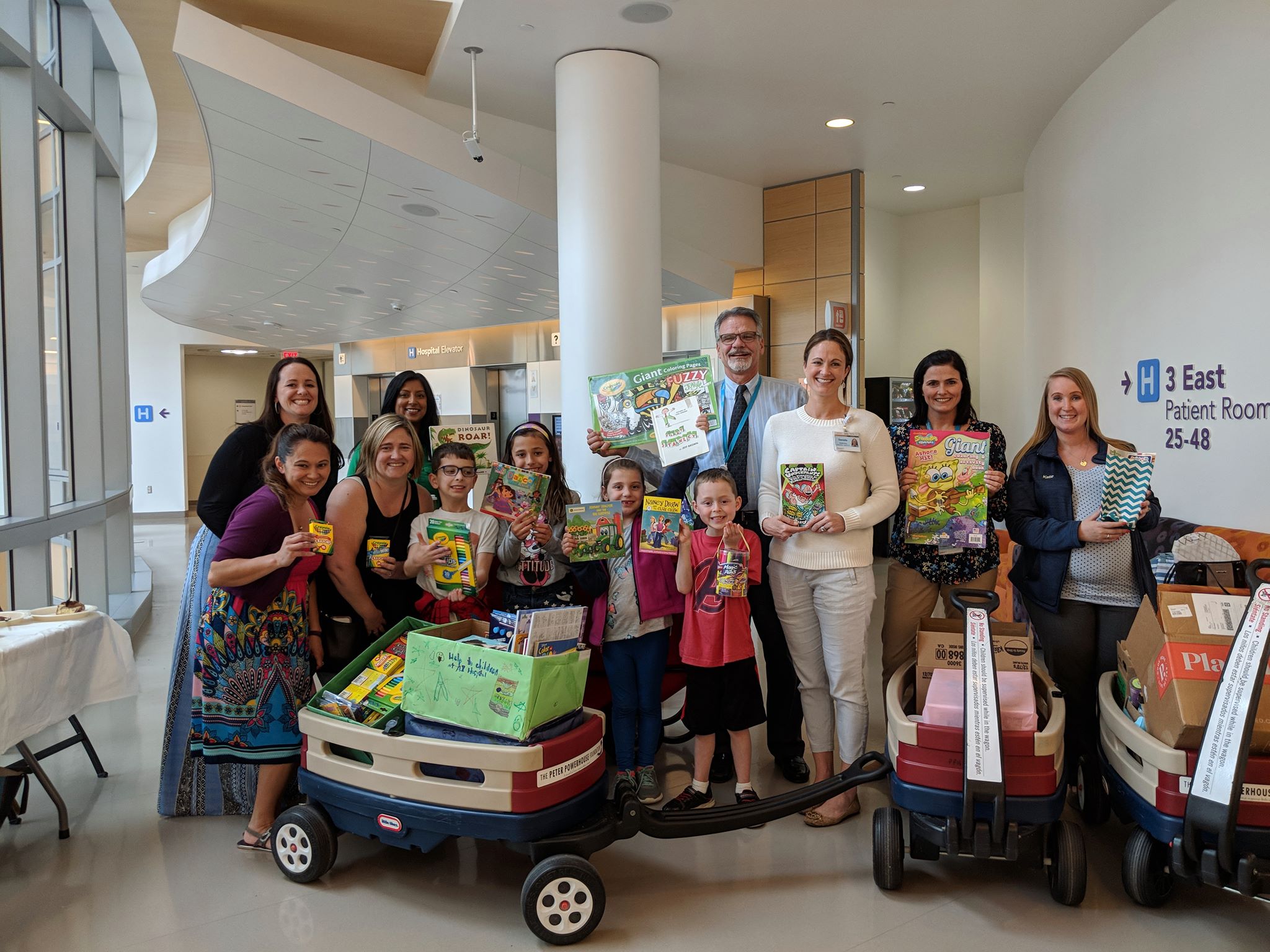 Linden Hill Elementary toy book drive.jpg